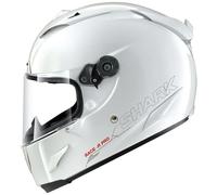 Shark Race-R Pro Blank Casco, Bianco, Taglia XS (53/54)