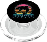 Shark Retro Vintage 70s 80s Style Funny Fish Lover PopSockets PopGrip per MagSafe