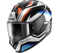 Shark Ridill 2 Apex Casco, nero-bianco-blu-arancione, taglia XL per maschi