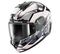 Shark Ridill 2 Matrix Camo Casco, bianco-argento, taglia XS per maschi