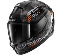 Shark Ridill 2 Molokai Casco, nero-arancione, taglia XL per maschi