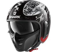 Shark S-Drak 2 Tripp In Casco a getto, Bianco/nero, Taglia XS (53/54)