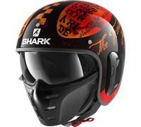 Shark S-Drak 2 Tripp In Casco a getto, nero/rosso, Taglia XS (53/54)
