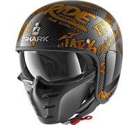 Shark-S-Drak Freestyle Cup Casco Jet, arancione, Taglia XS (53/54)