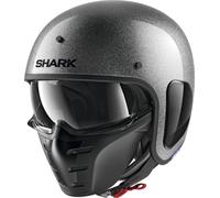 Shark S-Drak Glitter Casco Jet, argento, taglia XS per maschi