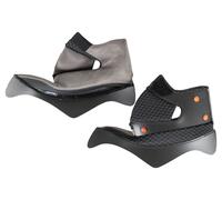 Shark Spartan RS, guanciali 25 mm male Nero