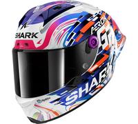 Casco Integrale Shark Aeron-Gp Carbon Replica Zarco Gp De France Viola Blu S