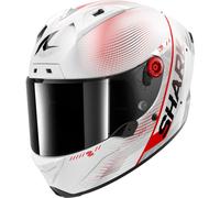 SHARK Casco integrale Aeron Speed-Tech Carbon Bianco/Rosso Taglia L