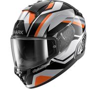 SHARK SHARK - Casco Ridill 2 TLD Apex Silver / Nero / Orange M