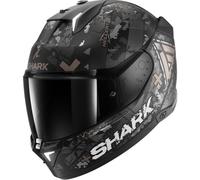 SHARK SHARK - Casco Skwal i3 Hellcat MAT Nero / Chrom / Anthracite XL