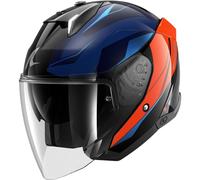 Casco SKWAL I3 JET MEKARIUM Blu Rosso SHARK - UE: S
