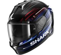 SHARK Casco integrale Skwal i3 Light-Blur Nero/Rosso/Blu Taglia L
