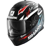 SHARK SHARK - Casco Spartan 1.2 Adrian Parassol Mat Nero / Silver / Rosso XL