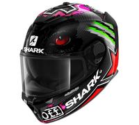 Shark Spartan GT Carbon Redding, casco integrale XL male Nero/Rosso/Fucsia Fluo/Verde Fluo