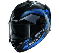 Casco Integrale Shark Spartan Gt Pro Carbon Ritmo Blu Chrome XL