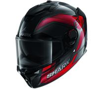 Shark Spartan GT Pro Carbon Ritmo, casco integrale L male Nero/Rosso