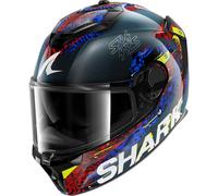 Casco Integrale Shark SPARTAN GT PRO CARBON SPEED-VIB Carbon Blue Red