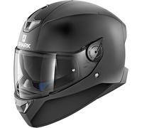 Shark Skwal 2 Blank Mat Casco LED, nero opaco, Taglia XS (53/54)