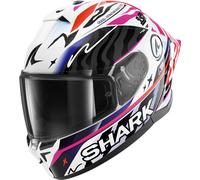 Shark Skwal Cup Speed-Fancy, casco integrale XXL female Bianco/Nero/Fucsia/Arancione