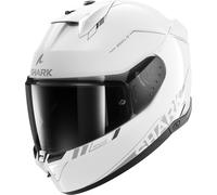 Shark Skwal i3 Blank SP Casco, bianco-argento, taglia M per maschi
