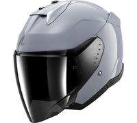 Casco Jet Shark Skwal i3 Jet Dark Shadow Gun Silver S