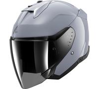Shark Skwal i3 Jet Dark Shadow Casco Jet, Grigio chiaro, Taglia S (55/56)