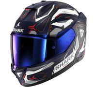 Shark Skwal i3 Linik, casco integrale S male Opaco Blu/Bianco/Rosso