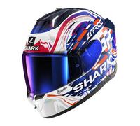 Shark Skwal I3 Replica Zarco Gp De France Full Face Helmet Bianco XS