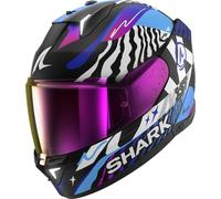 Casco Integrale Shark Skwal i3 Speed-Fancy Nero Bianco Blu Lucido M