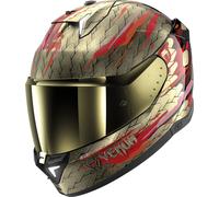 Shark Skwal i3 Venum Casco, nero-rosso-oro, taglia 2XL per maschi