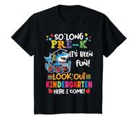 Shark So Long Pre-K Graduazione Asilo Here I Come 2026 Maglietta