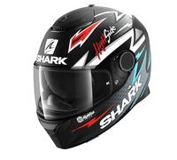 Shark SPARTAN 1.2 ADRIAN PARASSOL Mat Black Silver Red L
