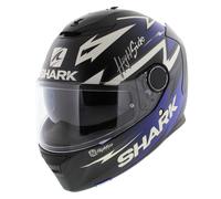 Shark Spartan 1.2 Adrian Parassol nero opaco blu bianco