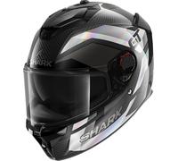 Shark Spartan GT Pro Carbon Ritmo, casco integrale L male Nero/Grigio Scuro/Argento