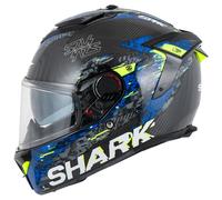 SHARK, Casco Moto Integrale SPARTAN GT PRO CARBON SPEED-VIB Carbon Anthracite Blue DAB, M