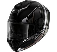 Casco Integrale Shark Spartan Rs Byrhon Nero Antracite Chrome Opaco XS