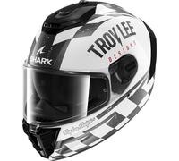 Shark Spartan RS Raceshop Casco, bianco/nero, Taglia S (55/56)