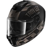 Shark Spartan RS Raceshop Casco, nero-grigio, taglia L per maschi