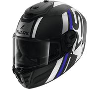 Shark Spartan RS Shawn Carbon Casco, nero-blu, taglia M per maschi