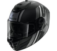 Shark Spartan RS Shawn Carbon Casco, nero-grigio, taglia S per maschi