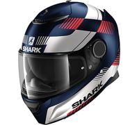 Shark Spartan Strad casco, Blu opaco/rosso, Taglia XS (53/54)