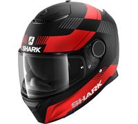 Shark Spartan Strad casco, nero opaco/rosso, Taglia XL (60/62)