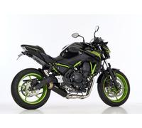 SHARK EXHAUST SRC 4 alluminio elossato nero, nero