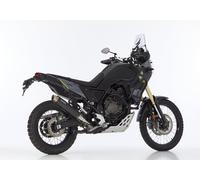 SHARK EXHAUST SRC 4 alluminio elossato nero, nero