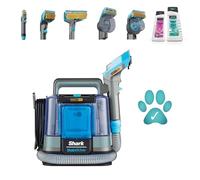 Shark StainStriker HairPro Pet, Pulitore e Smacchiatore, Portatile, Grigio | 5 Accessori, Ideale per Animali, Sedili Auto, Tappeti, Tappezzeria, Tubo, 2 Detergenti, Antiodore, Leggero, PX250EUCP