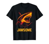 Shark Stay Jawsome Vintage Ragazzo Surf Shop Shark Maglietta