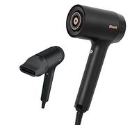 Shark STYLE iQ Asciugacapelli e Styler per Capelli a Ioni, Potenza 1600W, Asciugatura Veloce, Senza Danni da Calore, Capelli Asciutti, Styling con Concentratore 2 in 1, Guida allo Stile, Nero, HD102EU