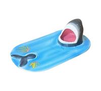 Shark Taco Holder - 13.39 Inches Ceramic Serving Tray | Funny Nacho Stand Plate With Sauce Compartment, Durable Food Presentation Dishwasher Safe Tray For Party Birthday Festival And Family Home