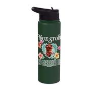 Shark Tale Shrimp True Story Stainless Steel Insulated Water Bottle