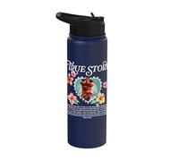Shark Tale Shrimp True Story Stainless Steel Insulated Water Bottle